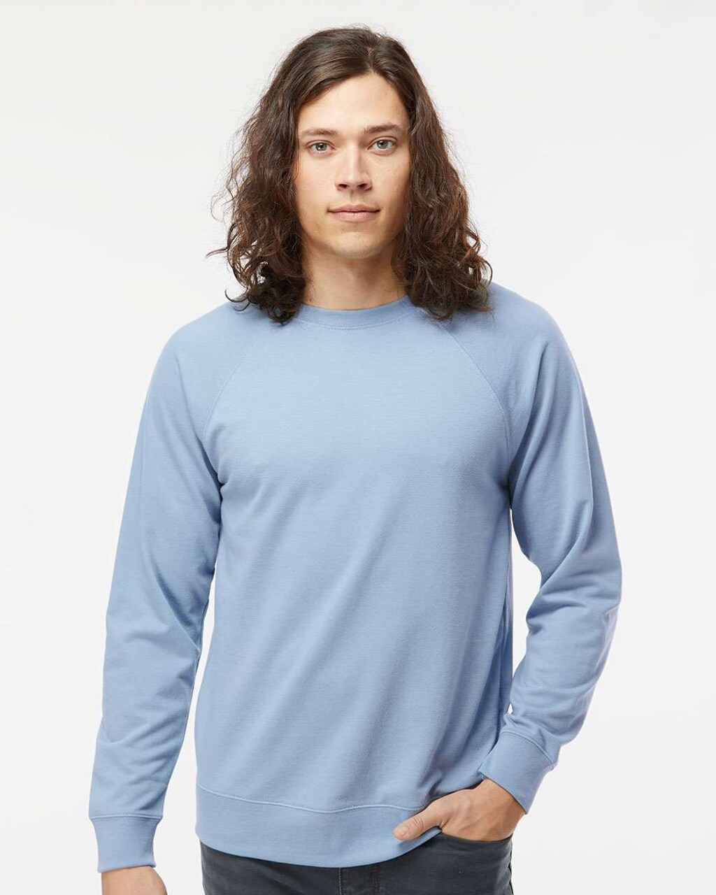 Unisex Lightweight French Terry Crewneck Sweatshirt | RADYAN®